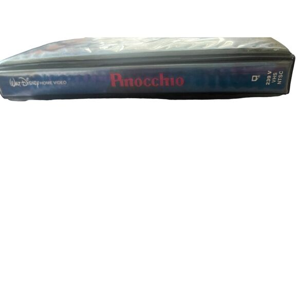 Walt Disney Pinocchio VHS Clamshell 1985 239V Original Black Case - Picture 3 of 8